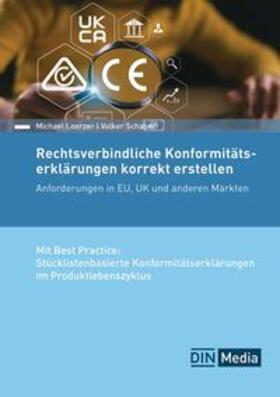 Rechtsverbindliche Konformitätserklärungen korrekt erstellen - Buch mit E-Book