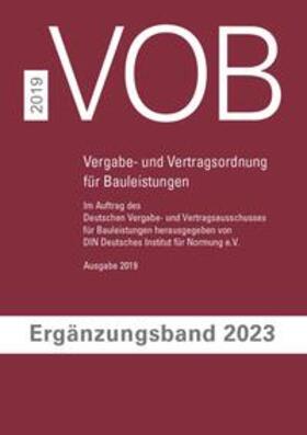 VOB Ergänzungsbd.23 / Buch+Ebook