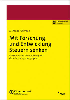 Mit Forschung und Entwicklung Steuern senken