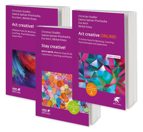 Act creative!-Bundle bestehend  aus 'Act creative!', 'Stay creative!' und 'Act creative ONLINE!'
