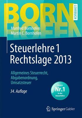 Steuerlehre 1 Rechtslage 2013