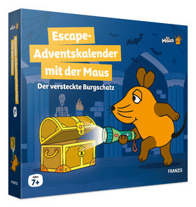 FRANZIS 67211 - Die Maus Escape-Adventskalender mit der Maus. Für Kinder ab 7 Jahren.