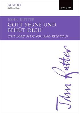 Gott segne und behÃ¼t dich (The Lord bless you and keep you)