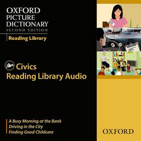 Oxford Picture Dictionary 2nd Edition Reading Library Civics CD