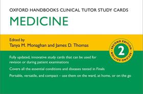 Oxford Handbook Clinical Tutor Study Cards: Medicine