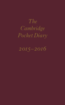 The Cambridge Pocket Diary 2015-2016