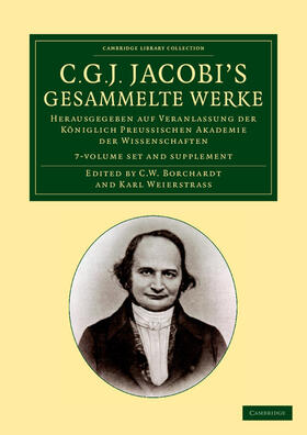 C. G. J. Jacobi's Gesammelte Werke 8 Volume Set