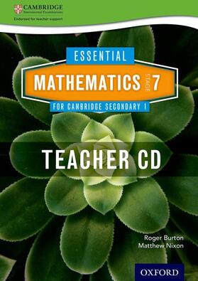 Essential Mathematics for Cambridge Lower Secondary Stage 7 Teacher CD-ROM