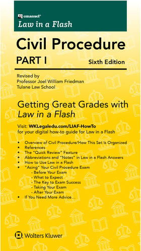 Emanuel Law in a Flash for Civil Procedure I