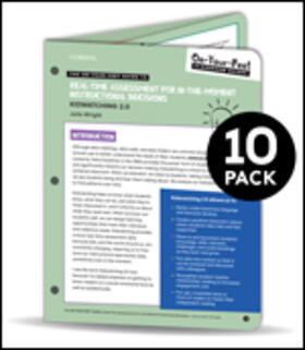 Bundle: Wright: The On-Your-Feet Guide to Real-Time Assessment for In-The Moment Instructional Decisions: 10 Pack