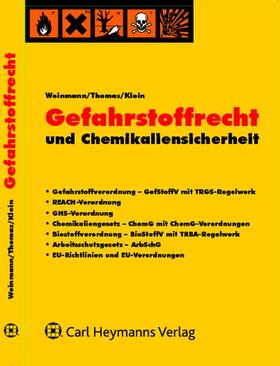 Gefahrstoffrecht und Chemikaliensicherheit - CD-ROM-Ausgabe