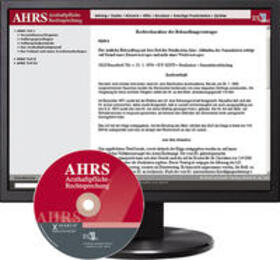 Arzthaftpflicht-Rechtsprechung I - bei Kombibezug Print und CD-ROM
