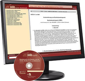 Beamtenrecht des Bundes und der Länder, Richterrecht und Wehrrecht - bei Doppelbezug Print und CD-ROM
