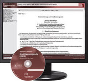 Kreditwesengesetz (KWG) - bei Doppelbezug Print und CD-ROM