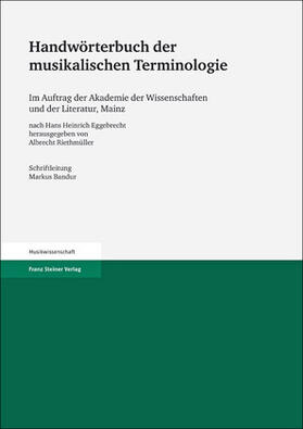 Handwörterbuch der musikalischen Terminologie/CD-ROM