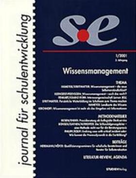 journal für schulentwicklung 1/2001