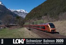 LOKI-Kalender Schweizer Bahnen 2020