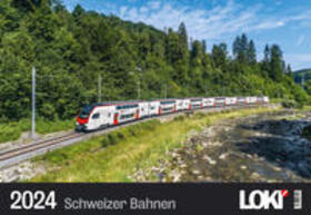 LOKI Kalender Schweizer Bahnen 2024