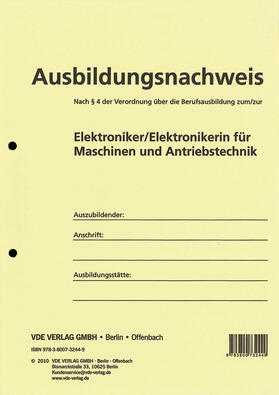 Ausbildungsnachweis