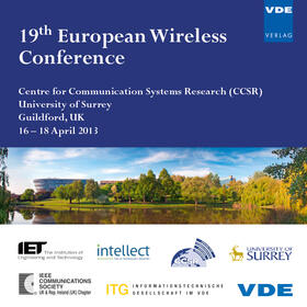 19th European Wireless Conference 2013