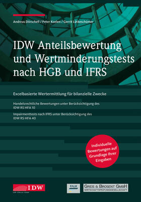 IDW Anteilsbewertung und Wertminderungstests nach HGB und IFRS, USB-Stick