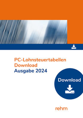 PC-Lohnsteuertabellen 2024 Einzelplatzversion