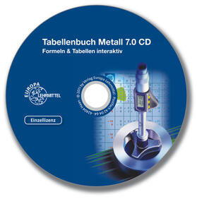 Tabellenbuch Metall 7.0 CD Einzellizenz