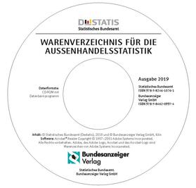 Warenverzeichnis für die Außenhandelsstatistik - Ausgabe 2019