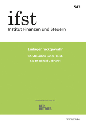 ifst-Schrift Nr. 543 (2021) - Print