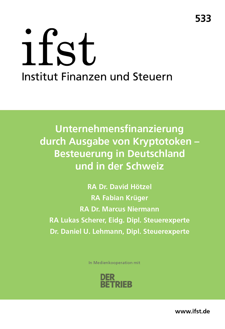 ifst-Schrift Nr. 533 (2020) - Print