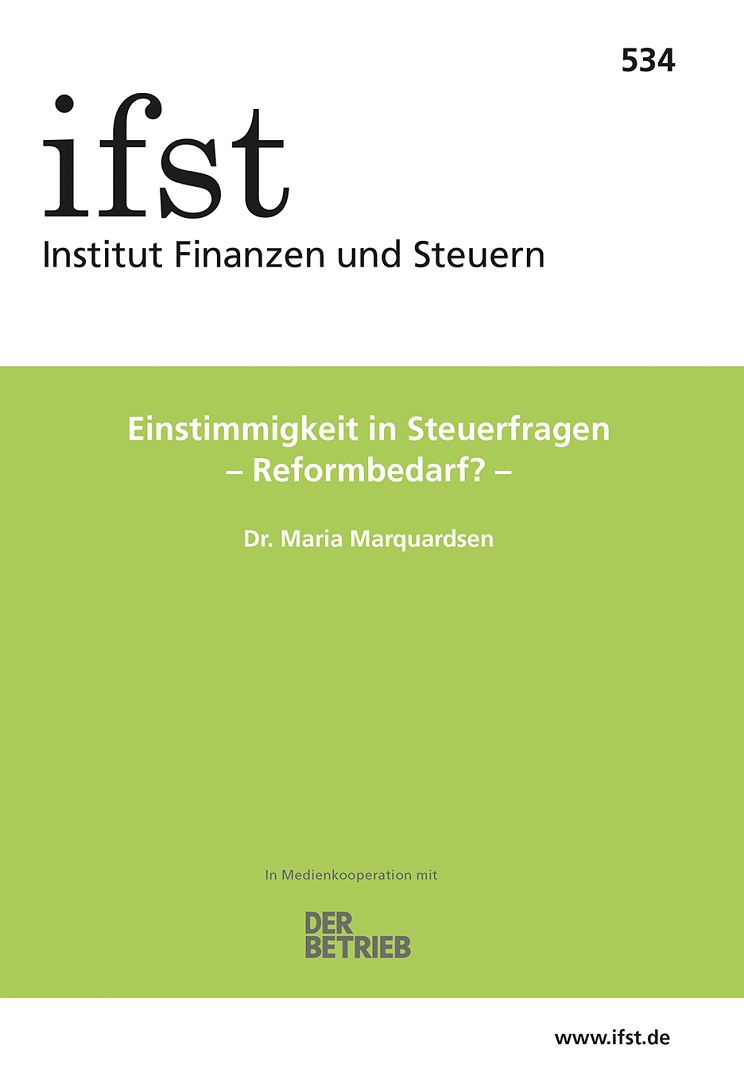 ifst-Schrift Nr. 534 (2020) - Print
