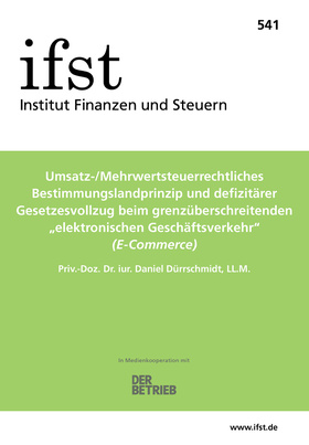ifst-Schrift Nr. 541 (2021) - Print