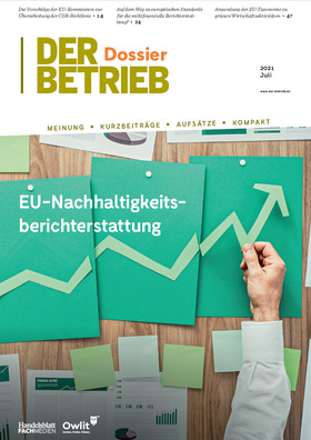 DER BETRIEB Dossier - EU-Nachhaltigkeitsberichterstattung (PDF)