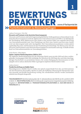BewertungsPraktiker Ausgabe 01/2020 (PDF)