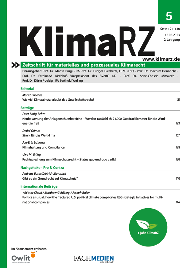 KlimaRZ Ausgabe 05/2023 (Zeitschrift)