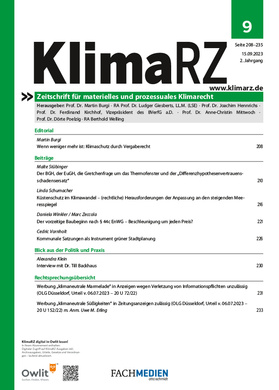 KlimaRZ Ausgabe 09/2023 (Zeitschrift)