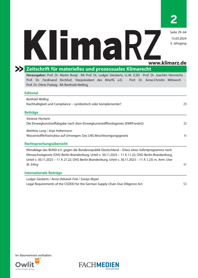 KlimaRZ Ausgabe 02/2024 (Zeitschrift)