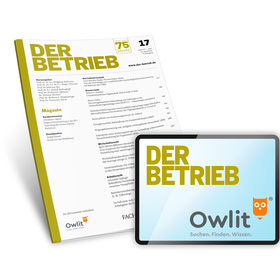 DER BETRIEB Zeitschrift & Digital (Bundle)