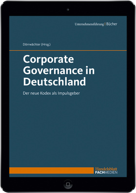Corporate Governance in Deutschland (Buch & PDF)